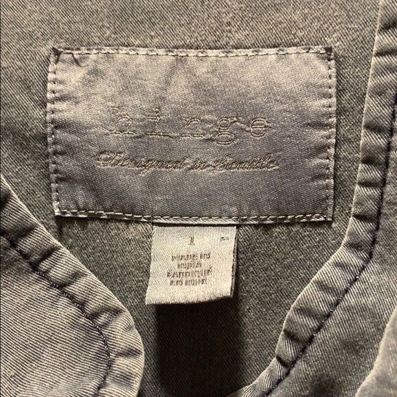 Hinge Slate Blue Utility Anorak Jacket - Picture 2 of 3